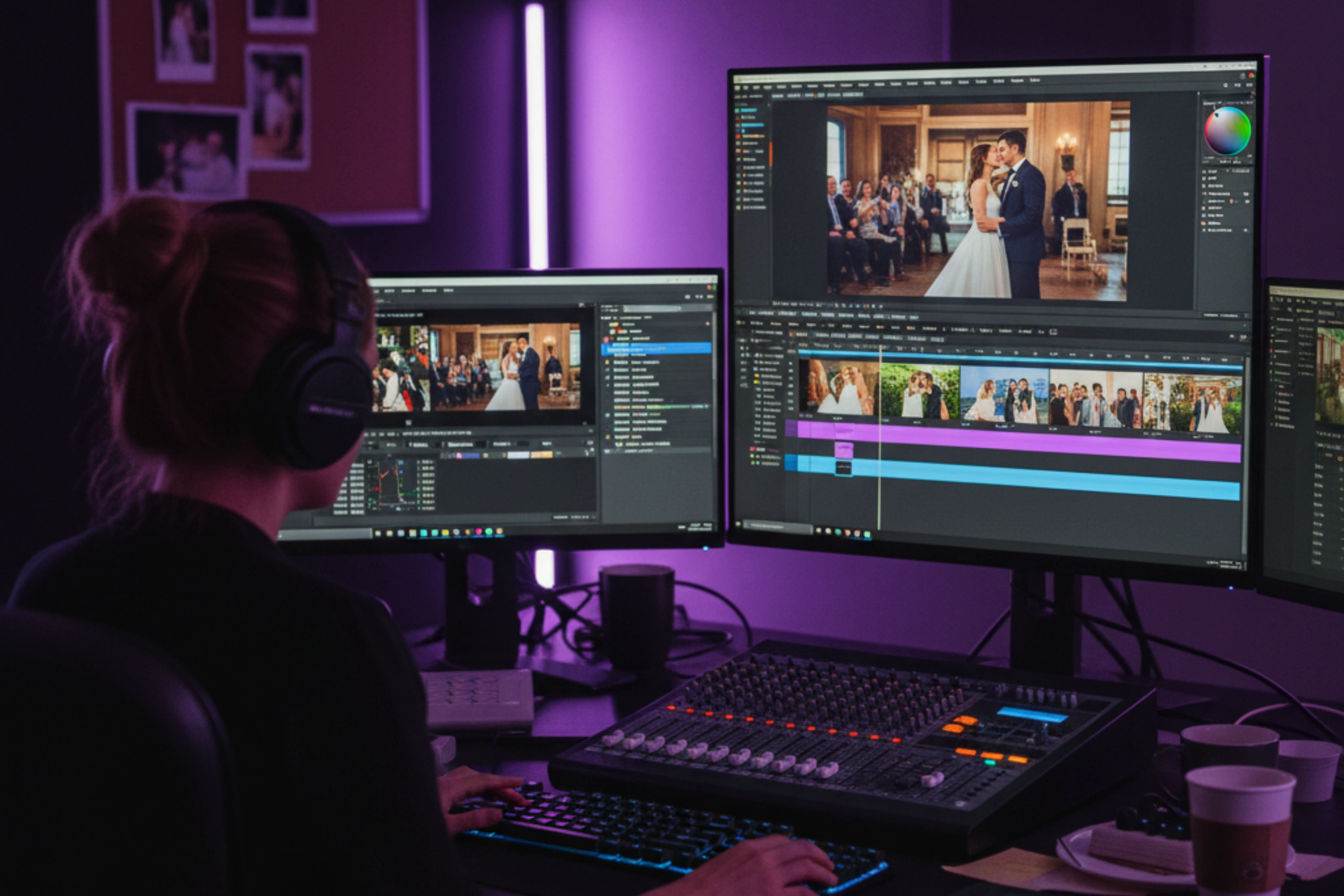 Cinematic Wedding Video Editing